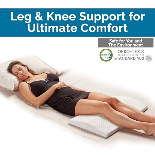 Comfilife Lumbar Support Pillow For Sleeping Memory Foam Pillow For Back Pain Relief thumb #5