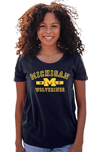 Michigan Wolverines Women's T-Shirt Athletic Team Color, XX-Large