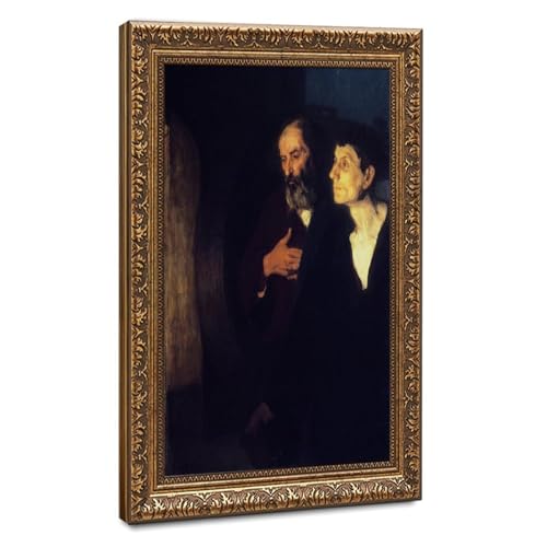 Impression sur toile Two Disciples at The Tomb Tanner 40x61 cm
