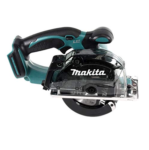 Makita DCS 552 RM 18 V Scie circulaire à main sans fil métal 136 mm + 2x Batteries 4 0 Ah + Chargeur + Lame de scie et lunettes de protection - vue 5