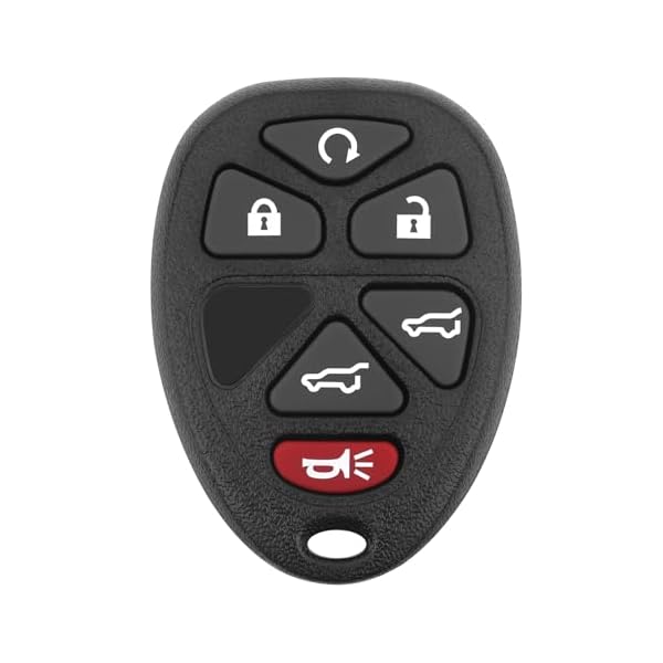 Key Fob Replacement for 2007-2014 Chevy Suburban Tahoe GMC Yukon/ 12-17 Traverse/ 07-13 Escalade Car Keyless Entry Remote Control,OUC60270 OUC60221,6 Buttons