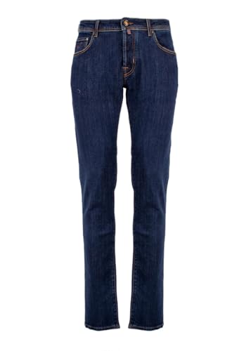 Jean Jacob Cohen 5 poches fini le denim rigide optez pour le confort