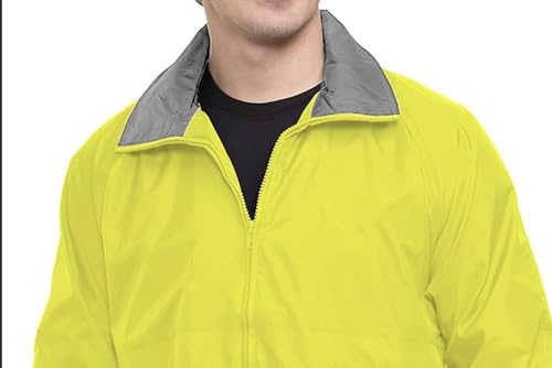 Image of AFC Men's Windbreaker Jacket Regular & Big & Tall S to 6X Water Resistant Coat