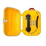 Notruftelefon mit Soundlichtalarm, IP-Netzwerkverbindung, Kurzwahl, externer Lautsprecher für Kraftwerk, Tankstellensicherheit