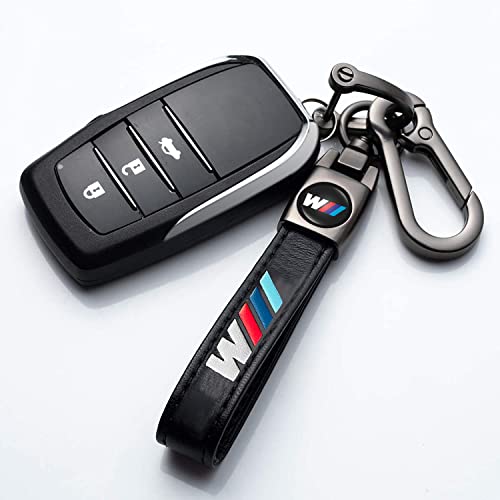 Pipiruew Car Keychain Car Keyring Fit M M2 M4 M5 M6 M8 X1 X2 X3 X5 X6 M135i M240i Z4 328i X7, Car Key Chain Key Ring Family Present for Women Men,Car Key Fob Holder Car Key Lanyard - Image 3