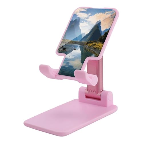 Support de téléphone portable pliable bureau réglable contre le mal de cou