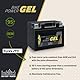 intAct - GEL MOTORRADBATTERIE Bike-Power GEL12-5ZS. Ersetzt YTZ5ZS, YTZ4V, YTZ5S. Motorradbatterie 12V 4Ah 70A. Maße: 113x70x85mm. Mit bis zu 30% mehr Startleistung.