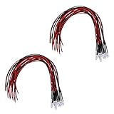 20Pcs 5mm -Wired Diffused LED Diodes Light 20Ma DC 3-6V White