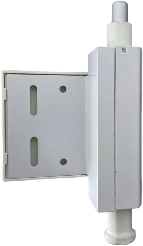 C.R. LAURENCE PDL1 CRL White Patio Door Lock