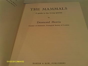 The Mammals: A Guide to the Living Species.