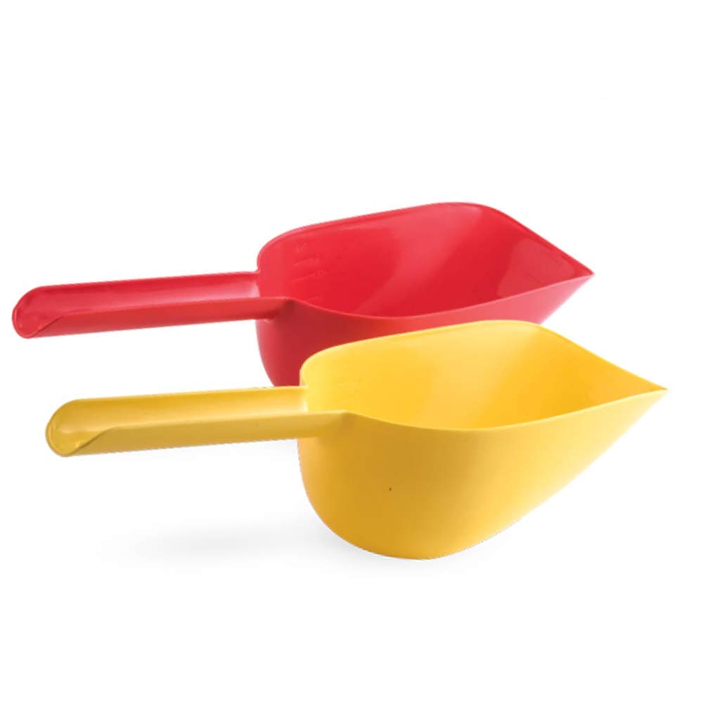 Plastic Scoops/Flour Spoon/Grain Measuring Spoon (Large) - Set of 2 ...