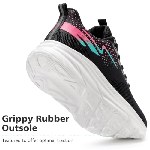 Image of Padgene Womens Sneakers Lightweight Tennis Walking Shoes Sports Running Shoes for Woman Mesh Breathable Gym Fashion Sneakers Athletic Comfortable Casual