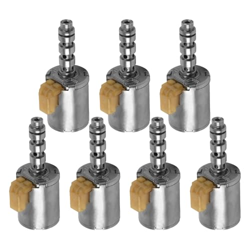YDMON 7PCS 5R110W Transmission Master Shift Solenoid Set, Compatible with Fo-rd F250 F350 F450 F550 Super Duty 2004-2015, Automotive Transmission Solenoid Kit Replaces Part 3C3Z7G383AB 3C3Z7J136AA