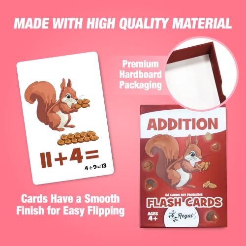 Regal Games 6 Pack Flash Cards - Subtraction Addition Division Multiplication Sight Words Alphabet by Regal Games - Used condition - Image 3