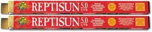 (2 Pack) Zoo Med Repti Sun UVB, 25-Watt, 36"