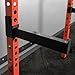 RitFit Spotter Arms Power Cage Attachment, Squat Rack Safety Bars for 2.36” x 2.36” Power Rack, Safety Squat Bar Attachment for Home Gym