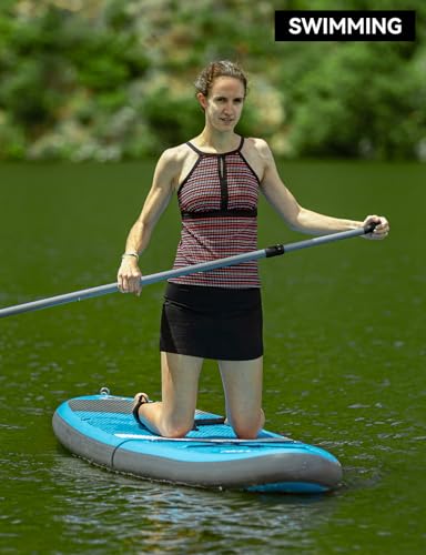 Women's Tummy Control Modest Swim Skirts Beach Takini Bottoms High Waisted Swimwear Swimsuits 20252