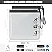 5Pcs TSA Approved Toiletry Bag-Quart Size Travel Bag for EU UK & US Carry-on Regulations Security, Quart Clear Toiletries, Cosmetic and 3-1-1 Liquids Toiletry Bag (Waterproof & Leakproof)