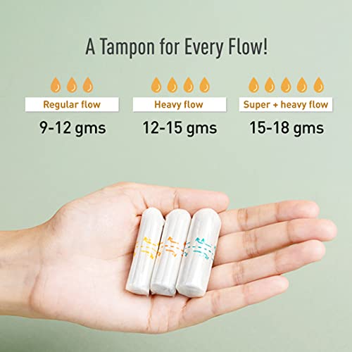 Sirona Period Made Easy Tampons - 20 Piece | For Heavy Flow | Biodegradable Tampons | FDA Approved - Image 5