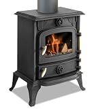 Gusskaminofen Modell JA013, Holz&Kohle - 5kW
