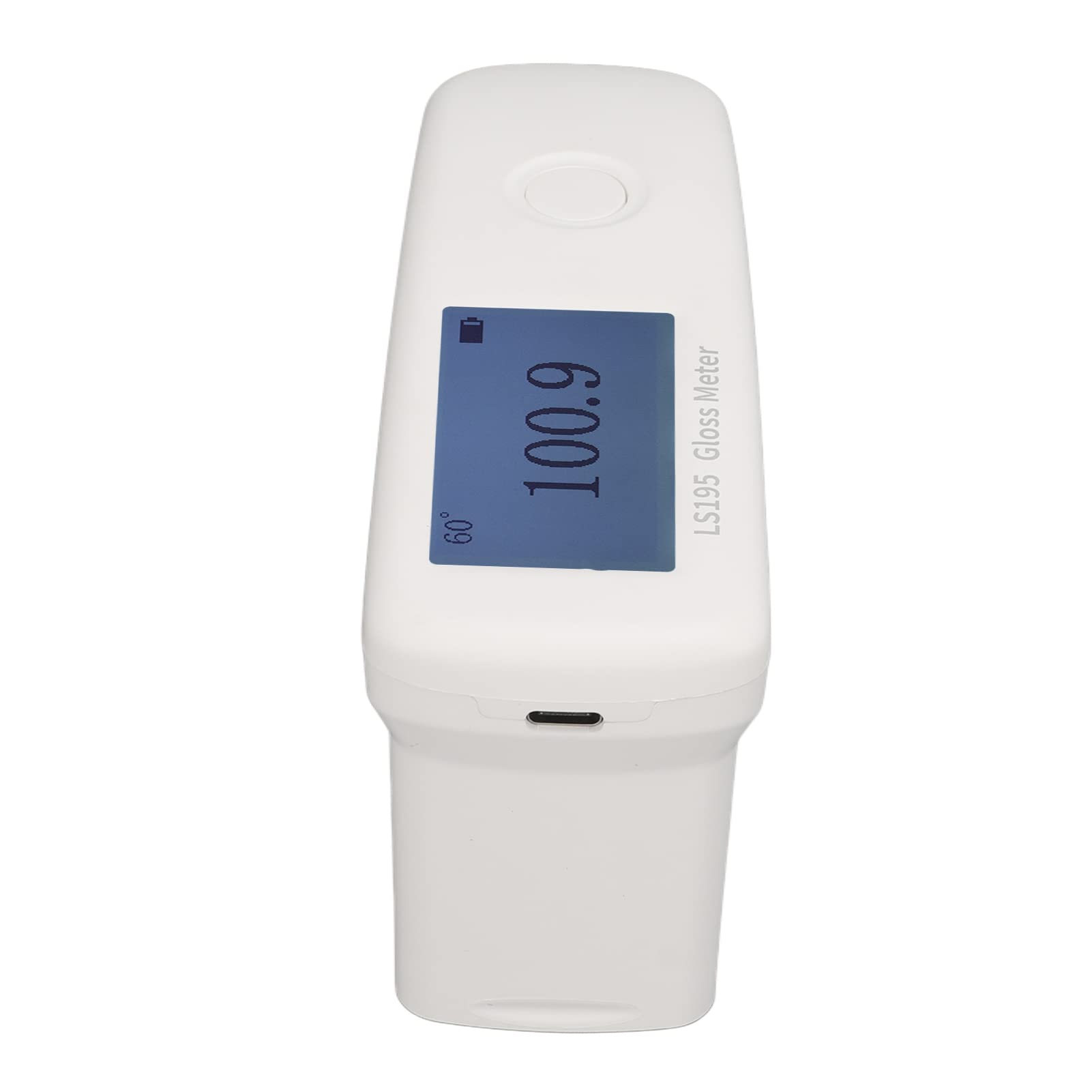 Medidor de Brillo LS195, Probador de Medidor de Brillo de Brillo 0-200Gu, Equipo de Prueba de Brillo de Brillo de Metal de Piedra Inteligente de 60 Grados para la Industria