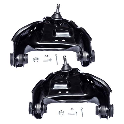KEYOOG 2Pc Set K620172 K620173 (AWD 4WD Only) Front Upper Control Arm and Ball Joint Assembly Fit For 1984-2005 Chevy S10 Blazer [ GMC S15 Jimmy Sonoma ] 98-00 Isuzu Hombre [91-01 Olds Bravada ]