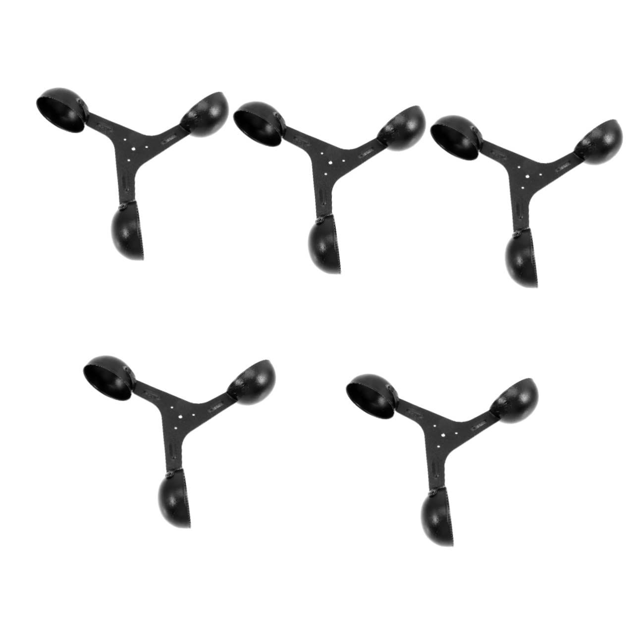 YARNOW 5pièces Anémomètre à Coupelles Capteur De Mesure De Vent Remplacement Pour Anémomètre Durabilité Et Précision Élevées