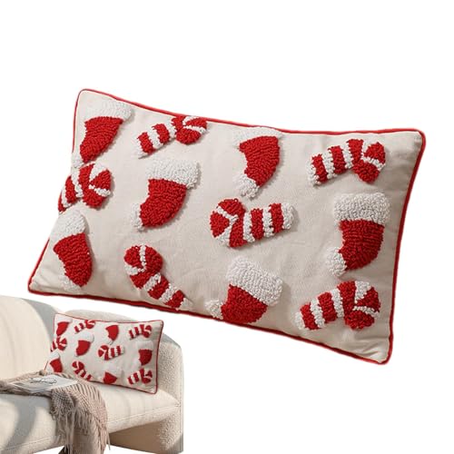 Housse de coussin douce pour rafraîchir votre déco de Noël usée