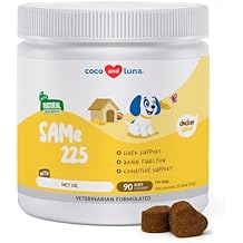 Same for Dogs - 90 Soft Chews - S-Adenosyl-L-Methionine, Liver Supplement - Brain Health, Promotes Cognitive Support, Liver Support Same Soft Chews