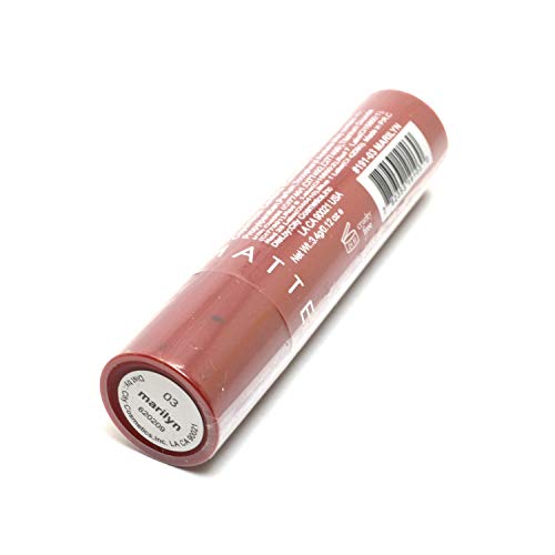 Italia Deluxe 1 Mousse Matte Lipstick 191-03 Marilyn High Quaility Lip Stick + Free ZipBag
