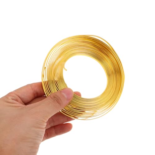 Alambre de aluminio flexible para joyería y escultura con diseño plano maleable 3