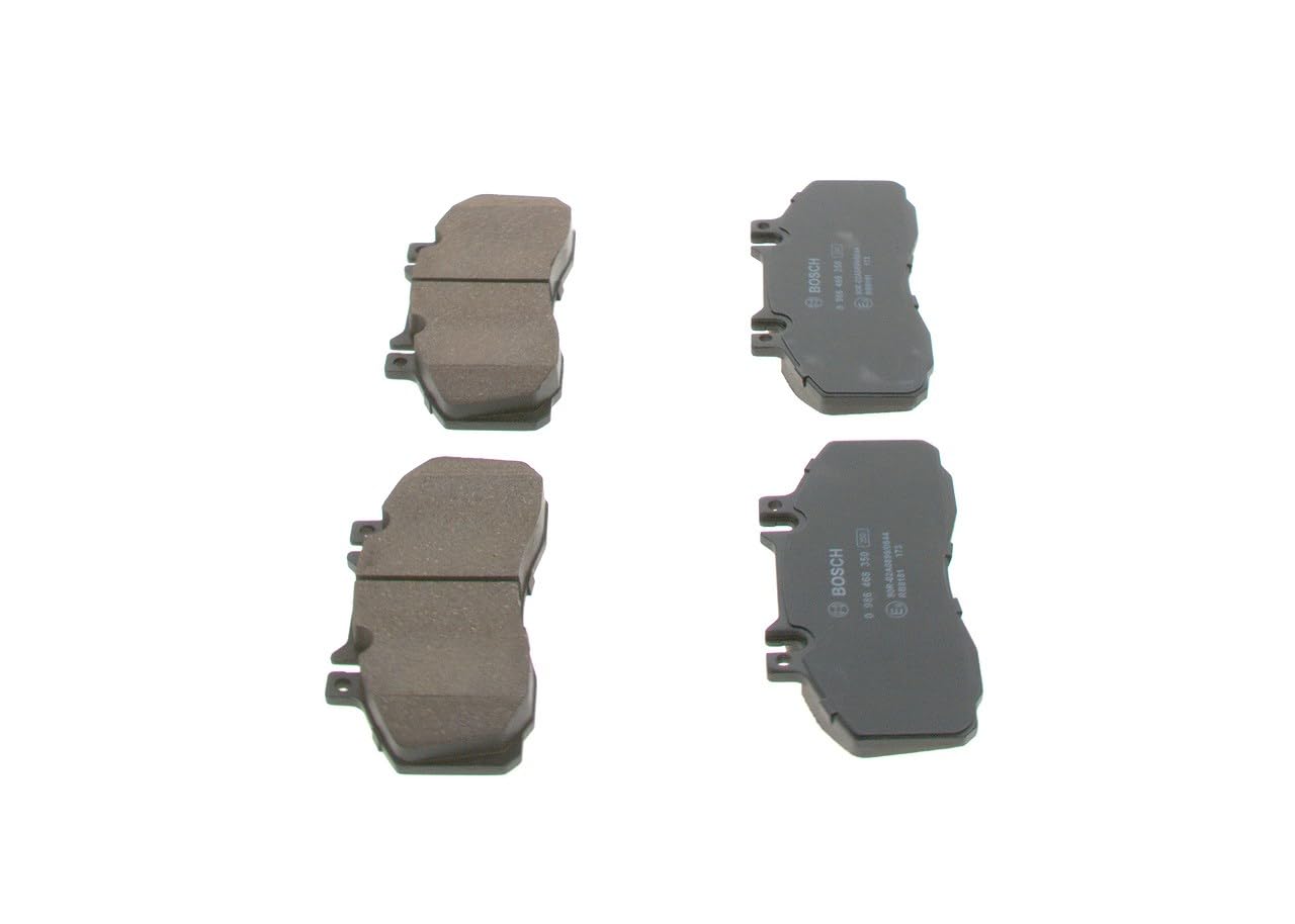 Bosch BP719 - Pastiglie Freni Auto, Delantero - Calidad Bosch - Reducción de Ruido y Polvo - Certificación ECE-R90 - Sin Cobre - 1 Juego de 4 Pastillas