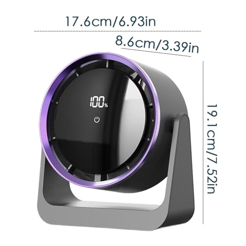 Ventilateur de bureau portable USB petit modèle mural de nuit