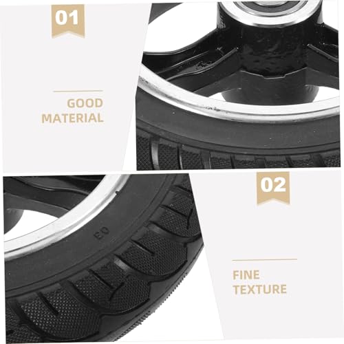Pneu anti-crevaison Mikikit roue de remplacement pour trottinette électrique - 3