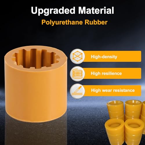 Image of Flexible Coupler Sleeve Compatible with W-Acker N-euson RD880 RD11 RD12-90 RD16-100 Rollers Replace#: 5000178336