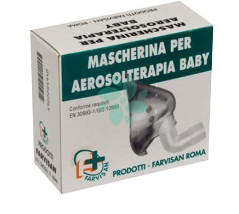 Farvisan Mascherina Baby Ricambio Per Aerosol, 1 Pezzo