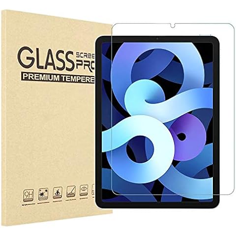 2 pack -Tempered Glass film for iPad Air 10.9 inch [2022 5th gen &2020 4th 4/5 Generation ]Screen Protector, Note-taking well. Cover