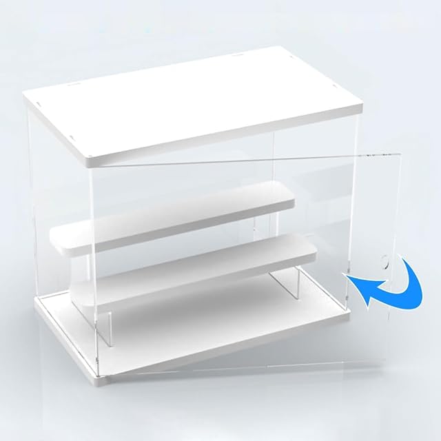 Foto 6 de 7 de Nynelly Vitrina de Acrílica Transparente, 3 Niveles Escaparate para Colección