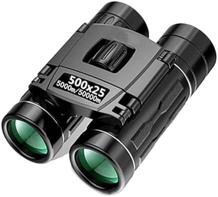 500X25 Portable HD Zoom Binoculars - 5000M/50000M Long Distance Telescope for Hunting, Camping, Sports - Powerful, Lightweight, Precise Focus, Outdoor Adventure Gear