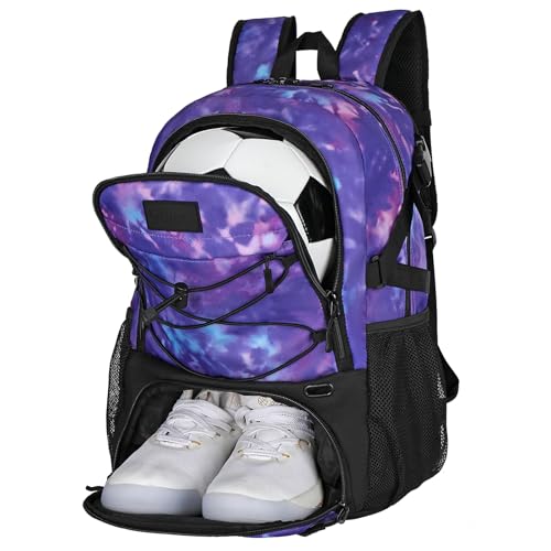 Goloni soccer backpack with ball & shoe compartments