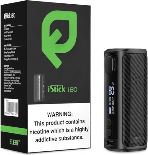 Eleaf iStick i80 Box Mod 80W - Dispositivo per Sigaretta