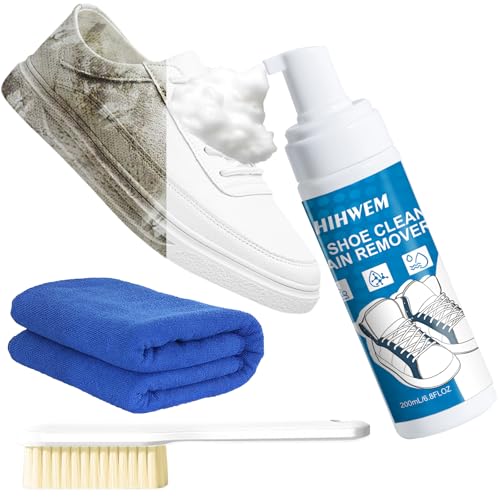 White And Restoration Kit For Sneakers All Star Shoe Cleaning Kit – Cleaner, Conditioner & White Touch-Up For Sneakers & Tennis Shoes Shoe Cleaner - View #7