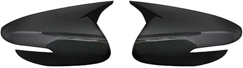 Para KIA K3 Cerato Forte 2013-2018 Cubierta de espejo retrovisor lateral Tapa de ala Puerta Exterior Puerta Trasera Funda Adhesiva de Fibra de