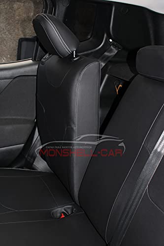 Capa De Banco em Couro Compatível Jeep Compass Sob Medida