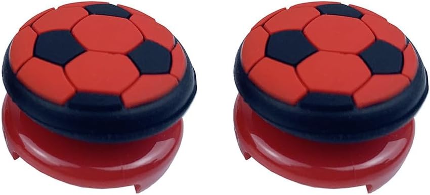 2pcs Controller Football Extender Thumb Grip Stick Joystick Extender Cap for PS5 Controller (Blue)