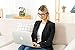 K KENZHOU Blue Light Blocking Computer Glasses Decrease Eye Eyestrain Unisex(Women/Men) Glasses with Spring Hinges Nerd Reading Gaming Glasses(C1C3)