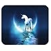 Produktbild Einhorn Pferd Magische Tier Mond Persönlichkeit Designs Gaming Maus Pad, Oberfläche der Polyester verhindern Verformung [natur Gummi, Präzision Stoff] £ ¨ 25 x 20,1 cm £ ©