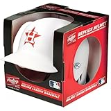 Houston Astros Matte White Rawlings Replica MLB Baseball Mini Batting Helmet