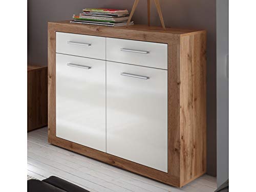 Preisvergleich Produktbild möbelando Kommode Beistellschrank Anrichte Standschrank Holzschrank Schrank Ilse I