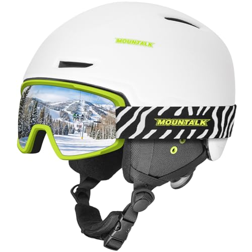 MOUNTALK Ski Helmet and Goggles for Men, Women & Kids